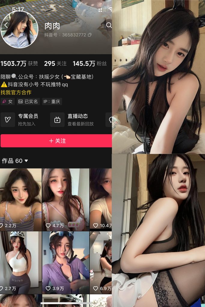 抖音 肉肉 铁粉空间 NO.001期 【28P17V】-草莓酱