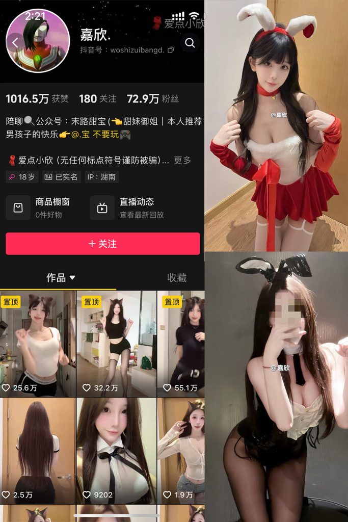 抖音 嘉欣 微密圈  NO.009 【4P4V】最新至：2025.4.21-草莓酱