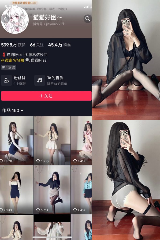 抖音 猫猫好困 微密圈  NO.031期 【22P】最新至：2024.6.2-草莓酱