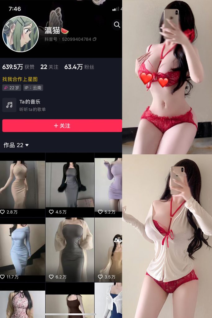 抖音 瀛猫 微密圈  NO.038期 【5P5V】最新至：2024.3.23-草莓酱