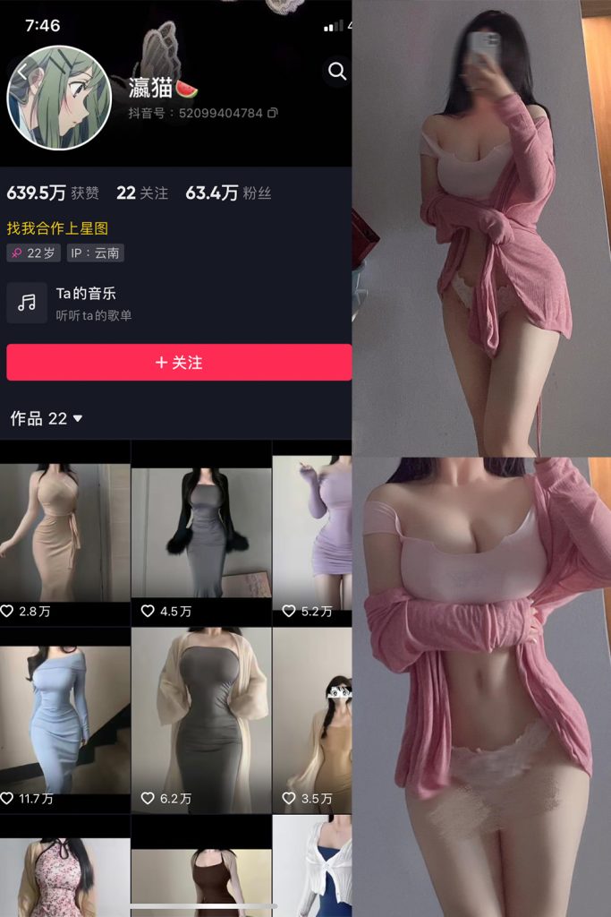 抖音 瀛猫 微密圈  NO.030期 【13P】最新至：2023.12.31-草莓酱