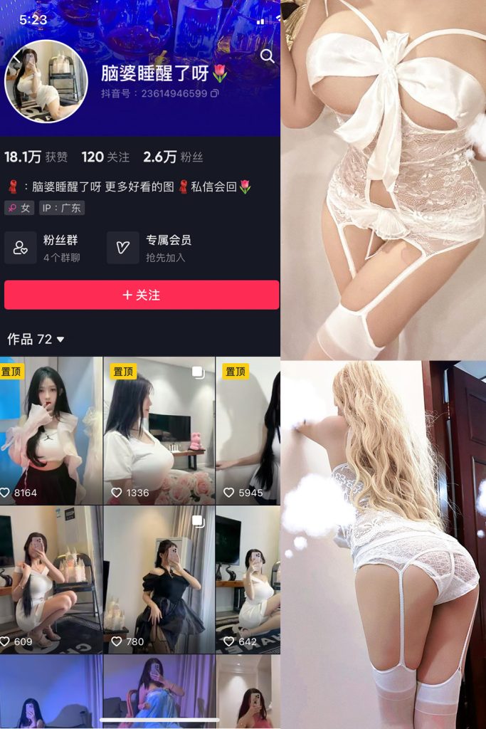 抖音 脑婆睡醒啦 微密圈  NO.009期 【12P14V】最新至：2023.12.12-草莓酱