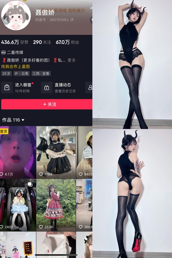 抖音 聂傲娇 微密圈  NO.049期 【19P】最新至：2023.10.20-草莓酱