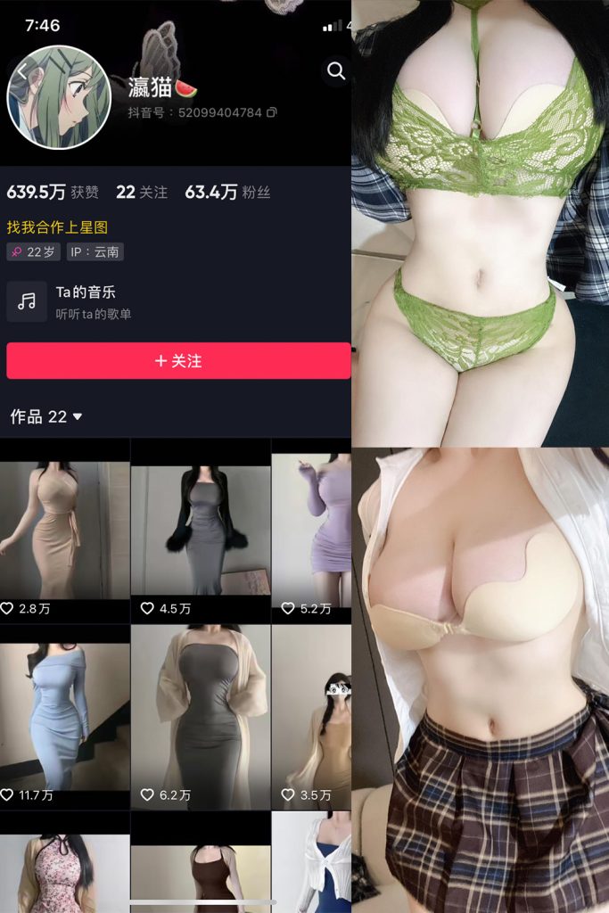 抖音 瀛猫 微密圈  NO.018期 【7P1V】最新至:2023.10.17-草莓酱