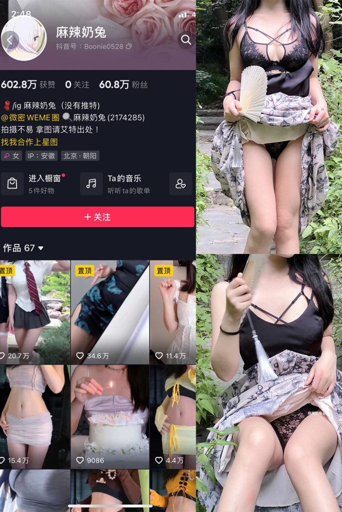 抖音 麻辣奶兔 微密圈  NO.039期 【9P】-草莓酱