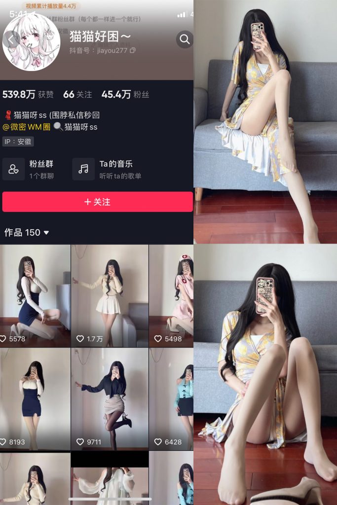 抖音 猫猫好困 微密圈  NO.023期 【21P】最新至：2023.6.8-草莓酱