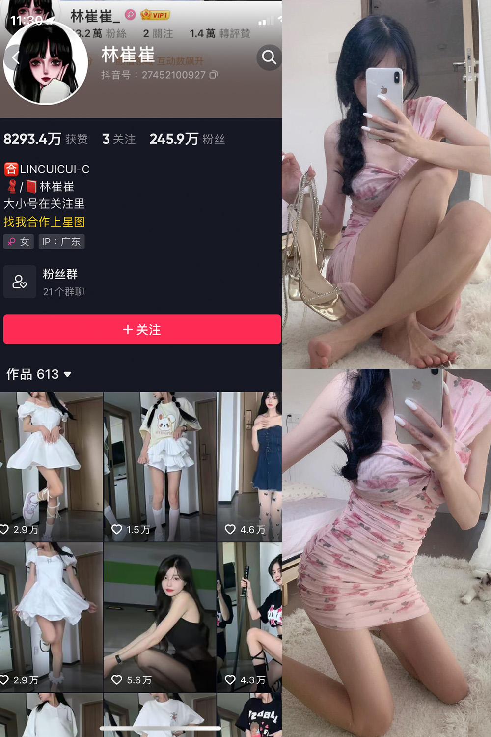 抖音 林崔崔 微密圈  NO.002期 【31P1V】-草莓酱