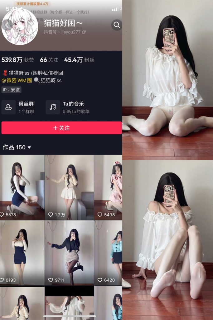 抖音 猫猫好困 微密圈  NO.019期 【23P】-草莓酱