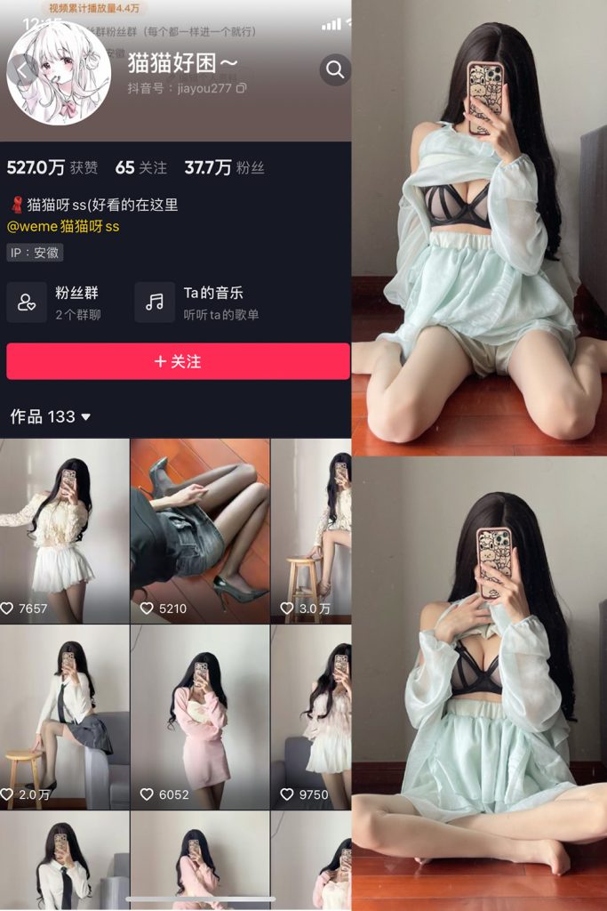 抖音 猫猫好困 微密圈  NO.015期 【18P】-草莓酱