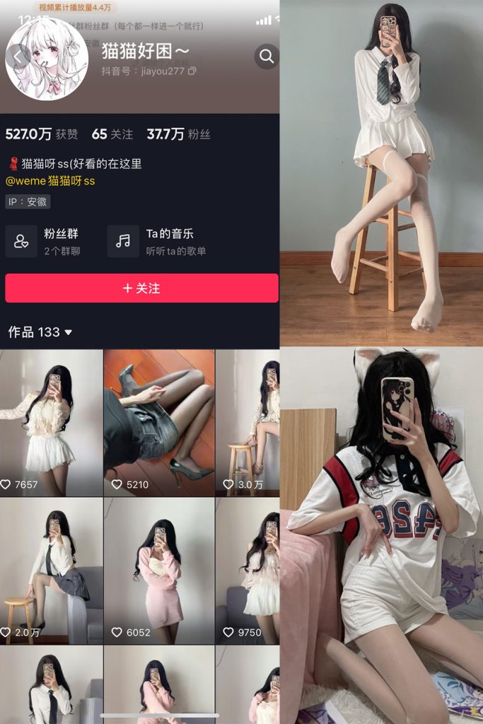 抖音 猫猫好困 微密圈  NO.001期 【39P】-草莓酱