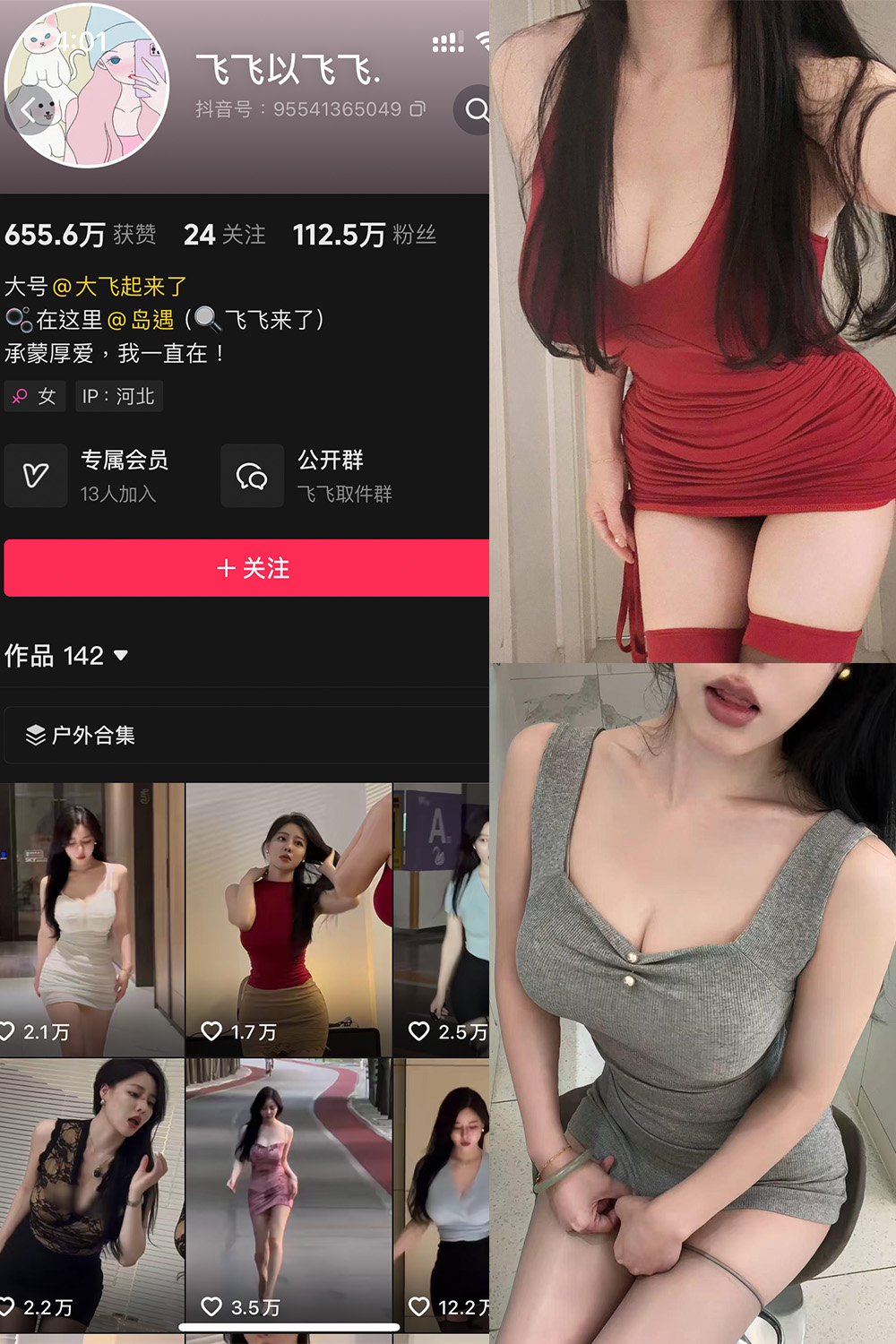 抖音 飞飞以飞飞 岛遇 NO.002期 【20P5V】-草莓酱