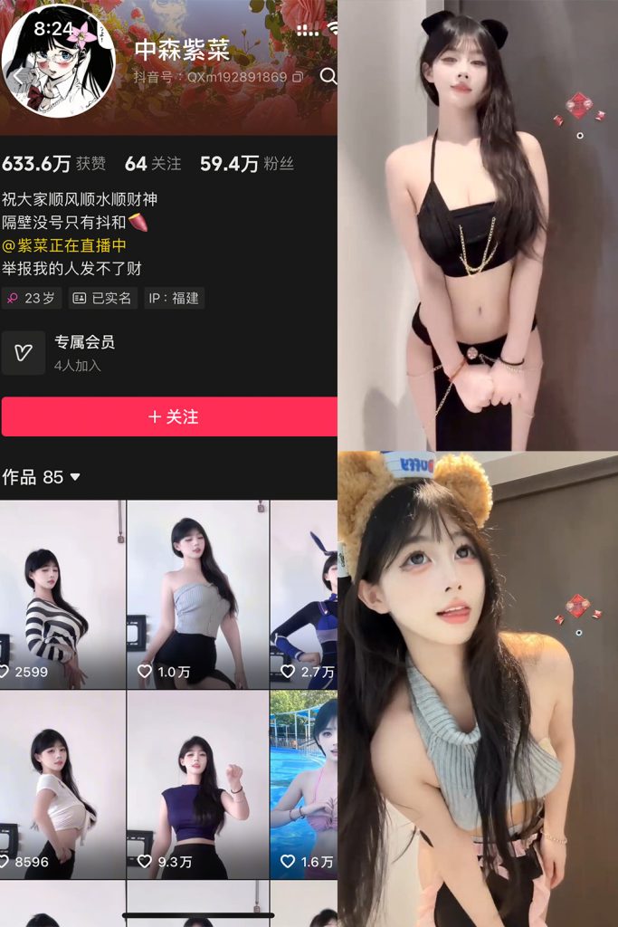 抖音 中森紫菜 岛遇 NO.002期 【23V】最新至：2025.6.9-草莓酱