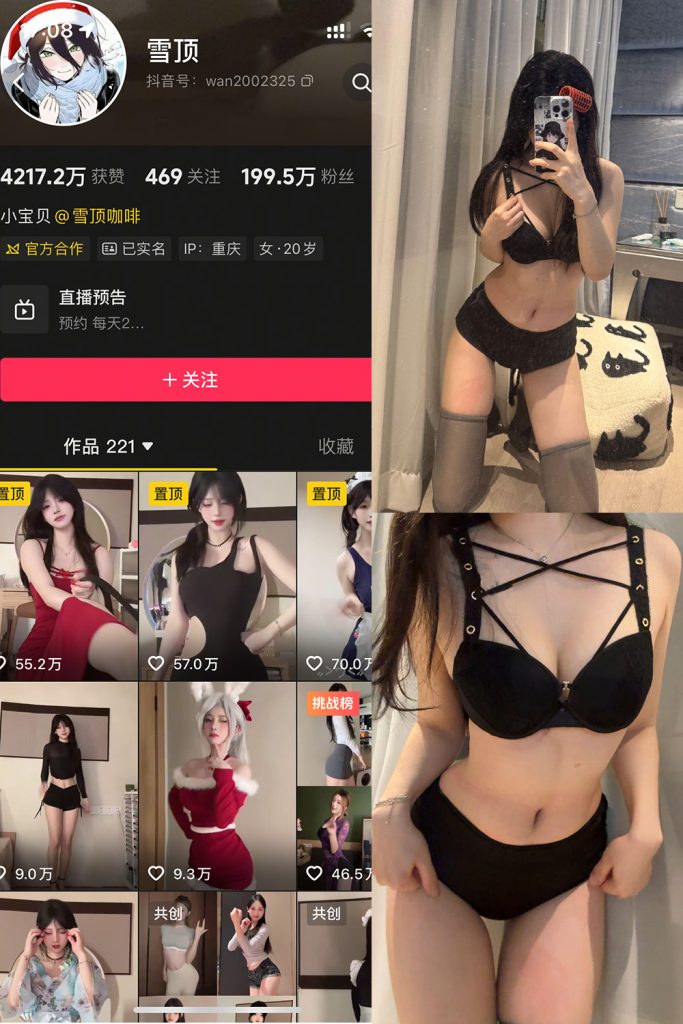 抖音 雪顶 岛遇 NO.016期 【29P2V】最新至：2025.12.18-草莓酱