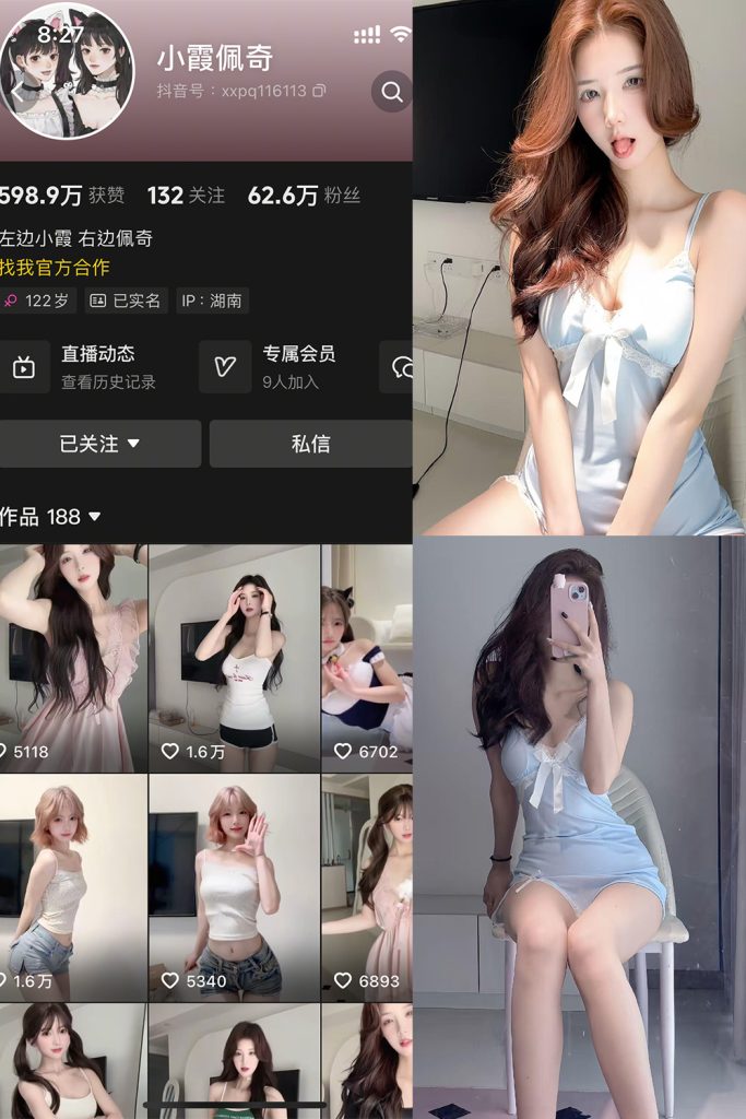 抖音 小霞佩奇 岛遇 NO.017期 【16P1V】-草莓酱