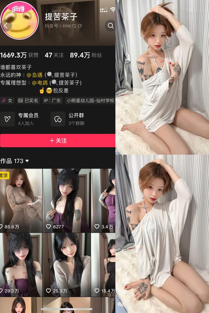 抖音 提苦茶子 岛遇 NO.007期 【17P6V】最新至：2026.7.7111-草莓酱